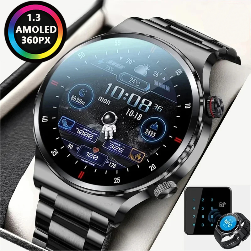 Smartwatch Faces - GPS ECG + PPG Bluetooth llamada