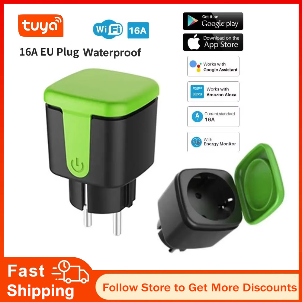 Smart Accessories - Enchufe Inteligente WiFi Tuya EU 16A,