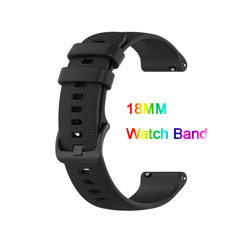 Fossil Smartwatch Accessories - Correa de silicona de 18mm para