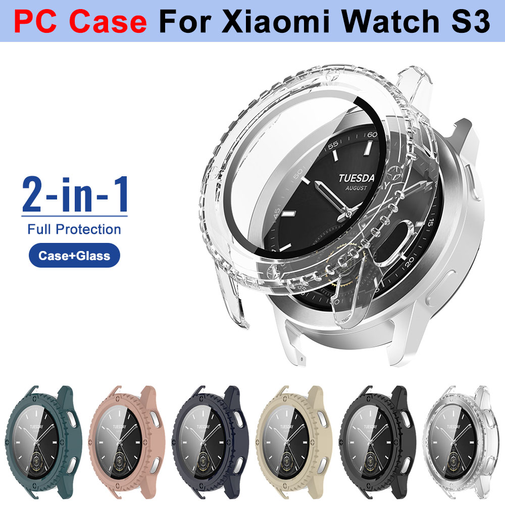 Xiaomi Smartwatch S3 Accessories - Funda protectora para Xiaomi Watch S3,