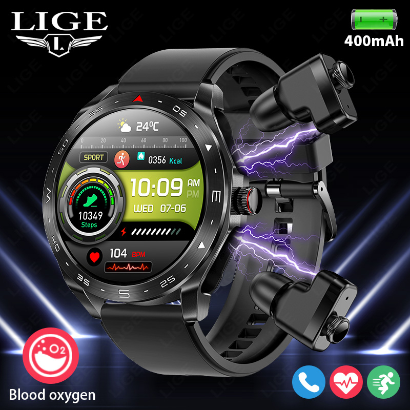 Smartwatch Store - LIGE-reloj inteligente con auriculares Bluetooth para