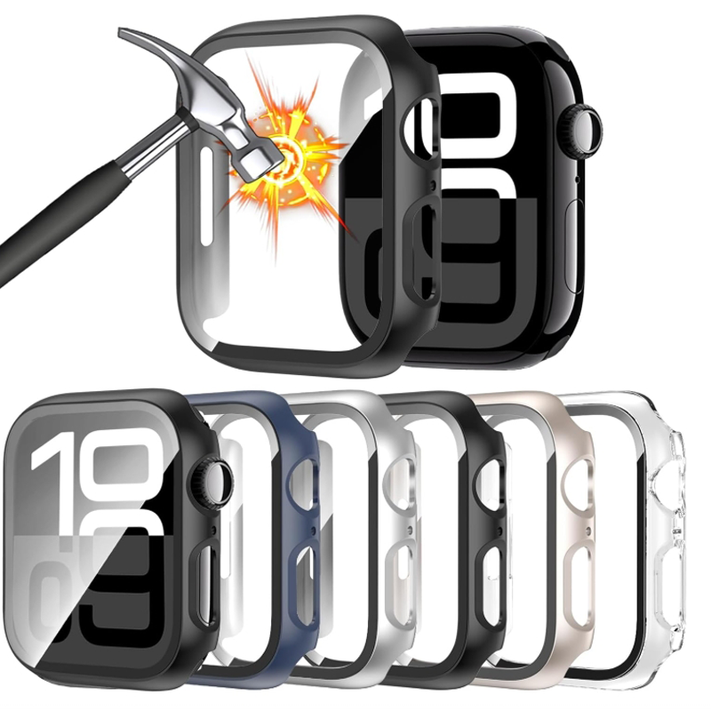 Vidrio templado + funda para A - Apple Smartwatch Accessories reseña y precio