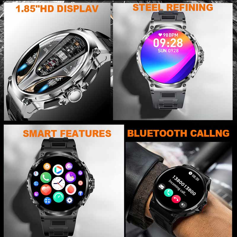 NORTH EDGE-reloj inteligente p - Smartwatch Faces reseña y precio