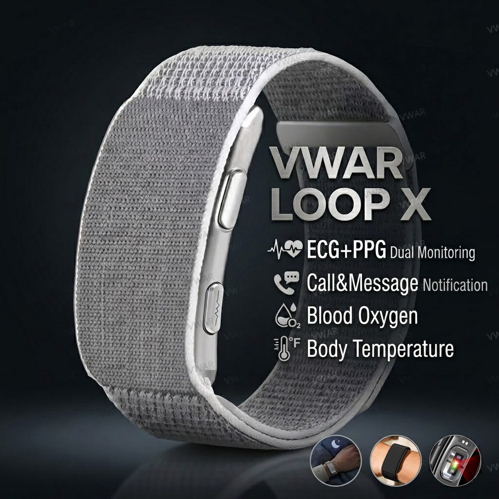 Pulsera Inteligente VWAR Loop  - Smartwatch X reseña y precio