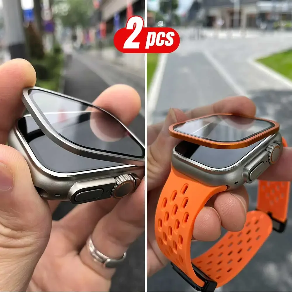 Marco de Metal de titanio para - Smartwatch Watch Accessories reseña y precio