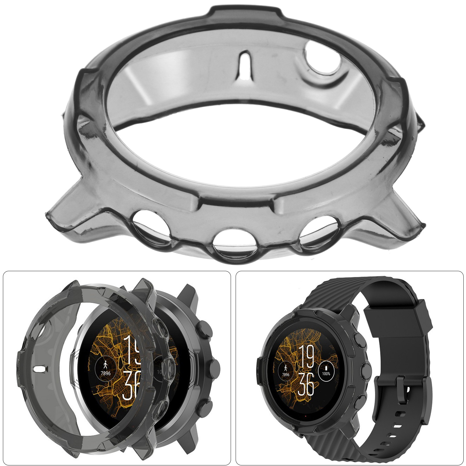 1 unidad de funda protectora d - Smartwatch Watch Accessories reseña y precio