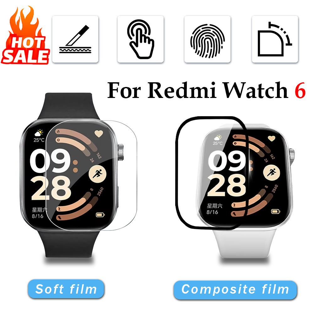 Película suave para Xiaomi Red - Smartwatch Watch Accessories reseña y precio