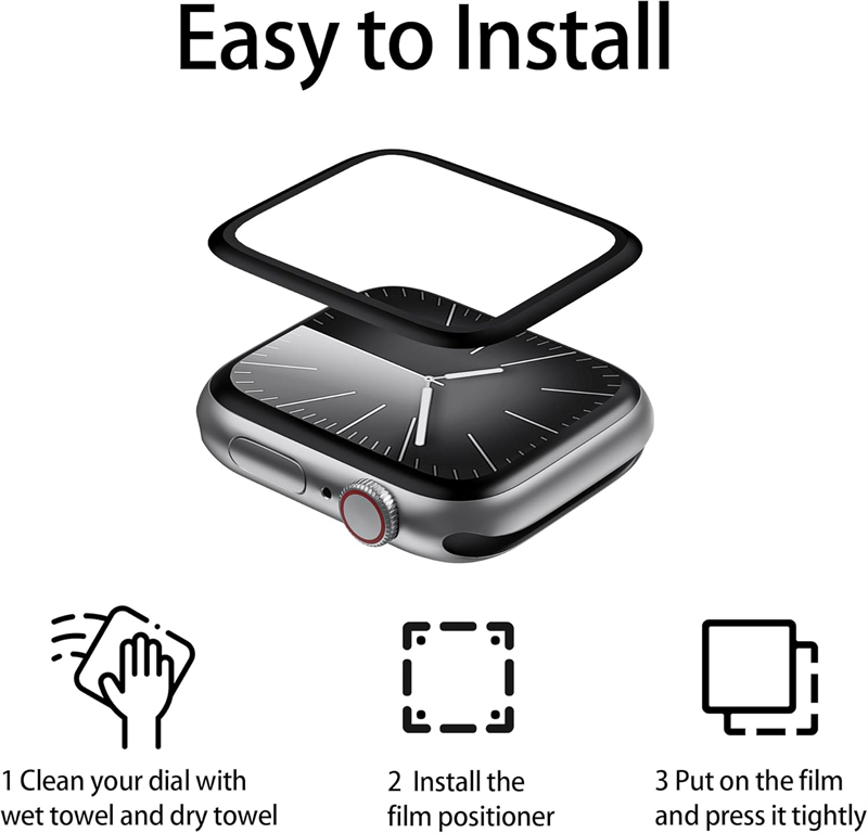 Protector de Pantalla para App - Apple Smartwatch Accessories reseña y precio
