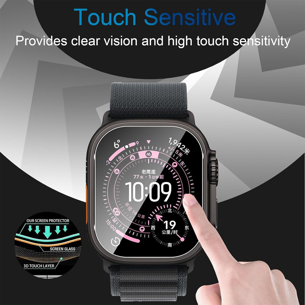 Cristal templado para Apple Wa - Apple Smartwatch Accessories reseña y precio