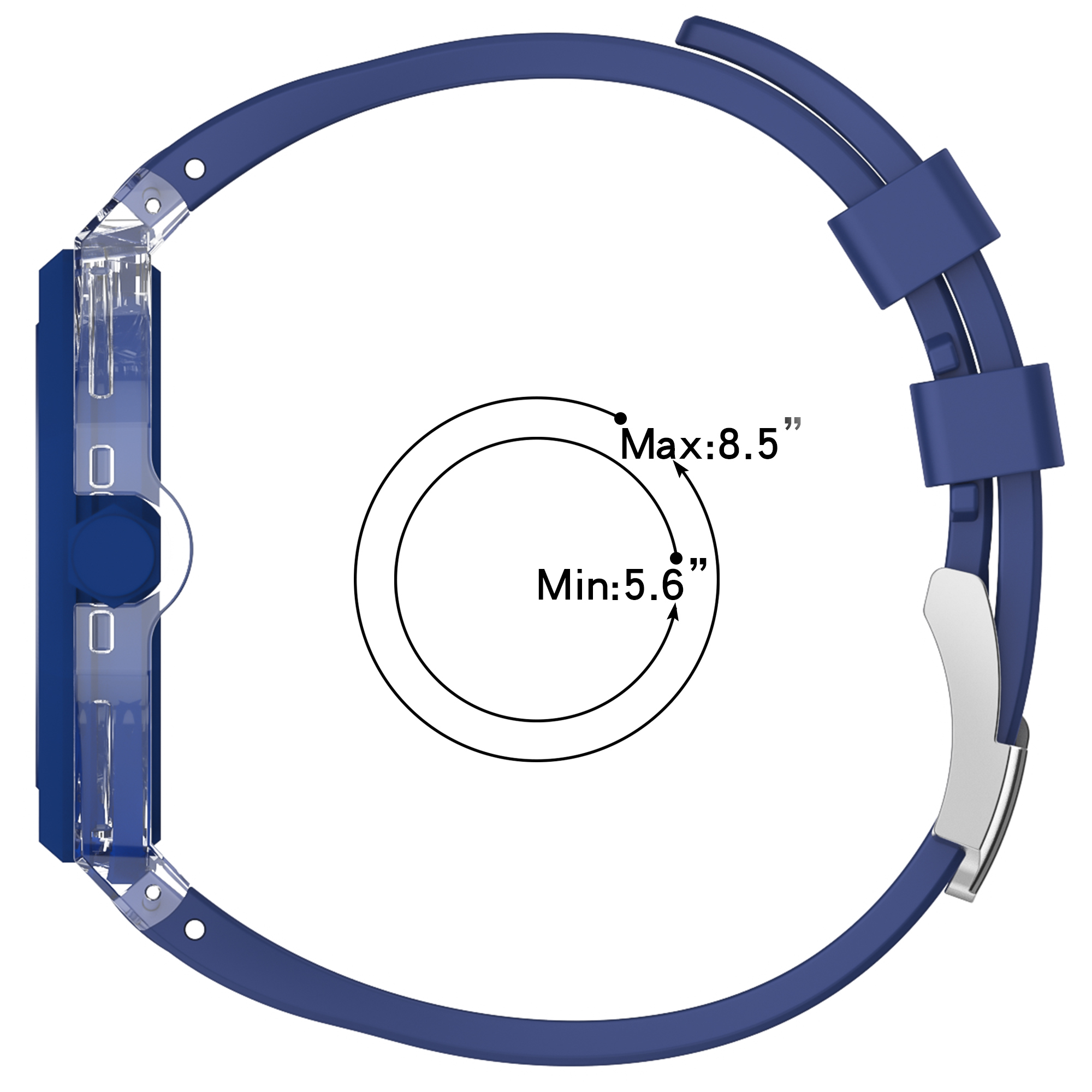 Correa de silicona colorida pa - Smartwatch X reseña y precio