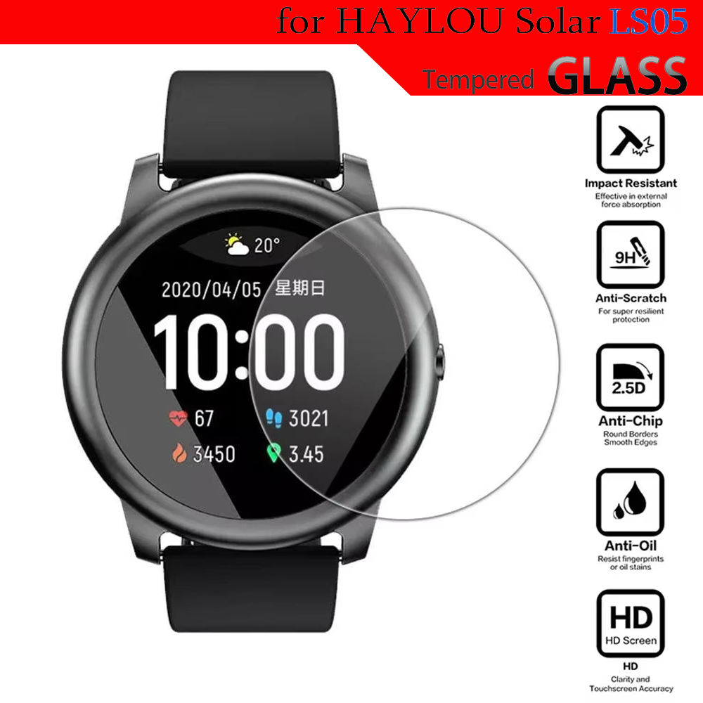 Vidrio templado para HayLou So - Smartwatch Watch Accessories reseña y precio