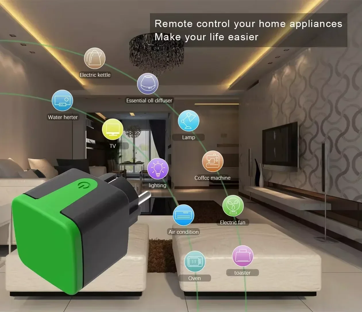Enchufe Inteligente WiFi Tuya  - Smart Accessories reseña y precio