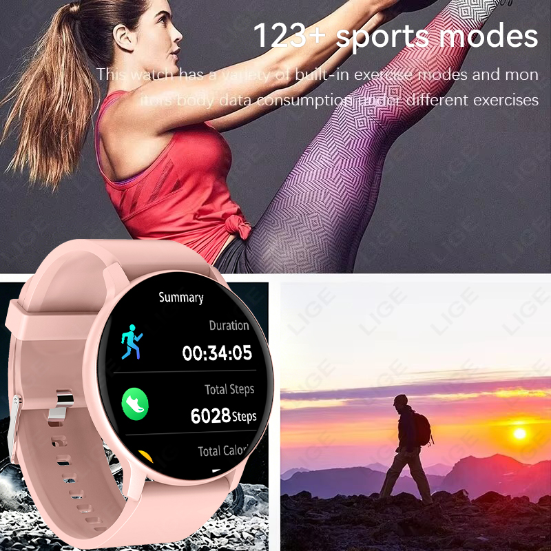 Reloj Inteligente LIGE 2026 co - Smartwatch Faces reseña y precio