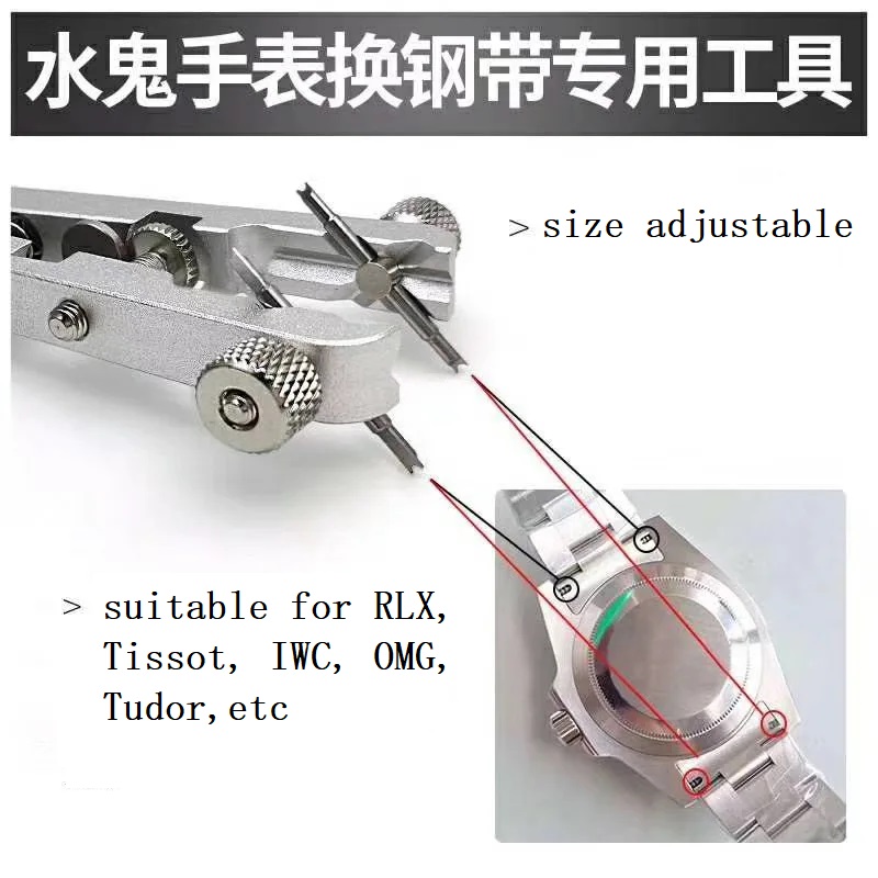 Alicates de pulsera con barra  - Tool Kit Strap Change reseña y precio