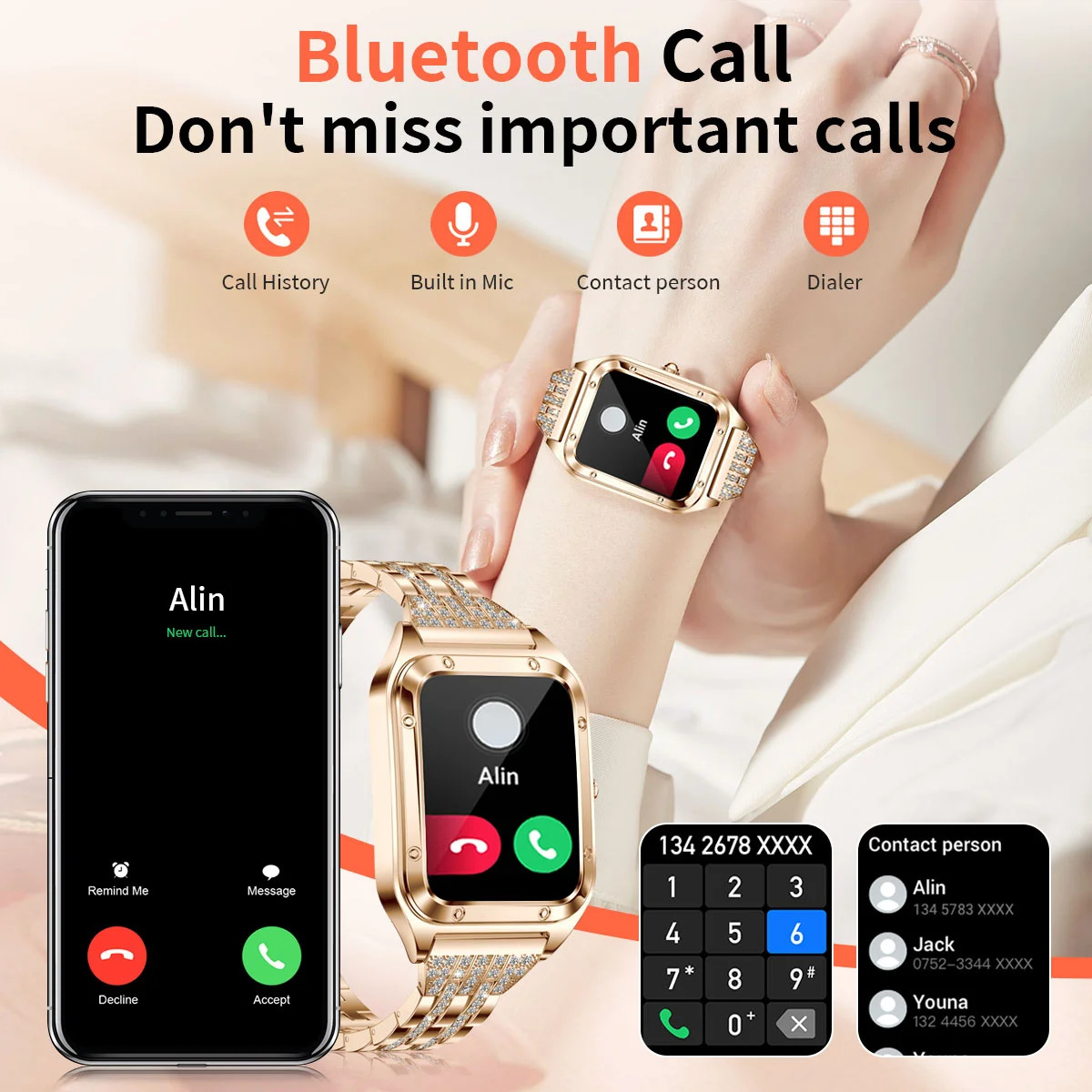 Reloj inteligente de lujo para - Smartwatch Faces reseña y precio