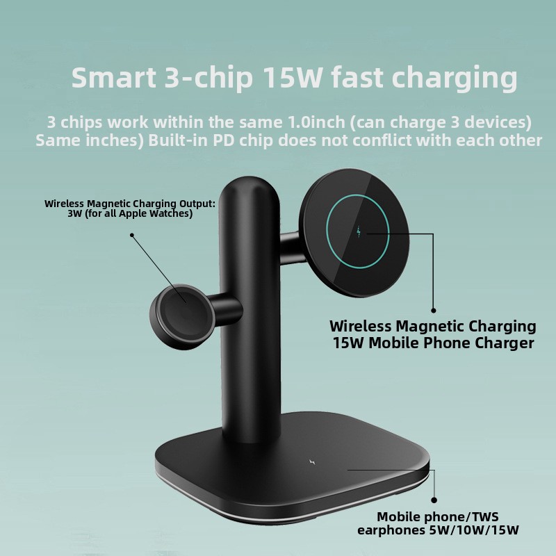 HUIBAOGE: cargador inalámbrico - Magnetic Charging Stand reseña y precio