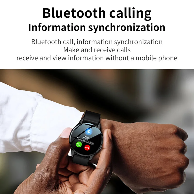 Reloj inteligente AMOLED de 1, - Smartwatch Faces reseña y precio