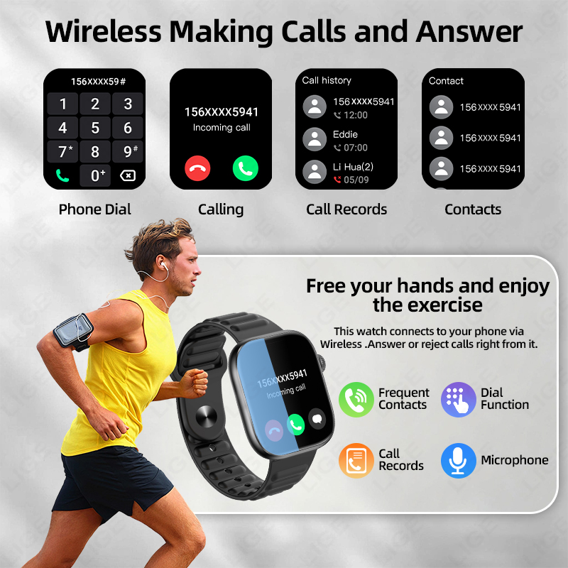Reloj Inteligente LIGE para Ho - Smartwatch Faces reseña y precio